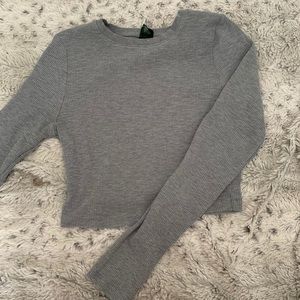 Gray long sleeve